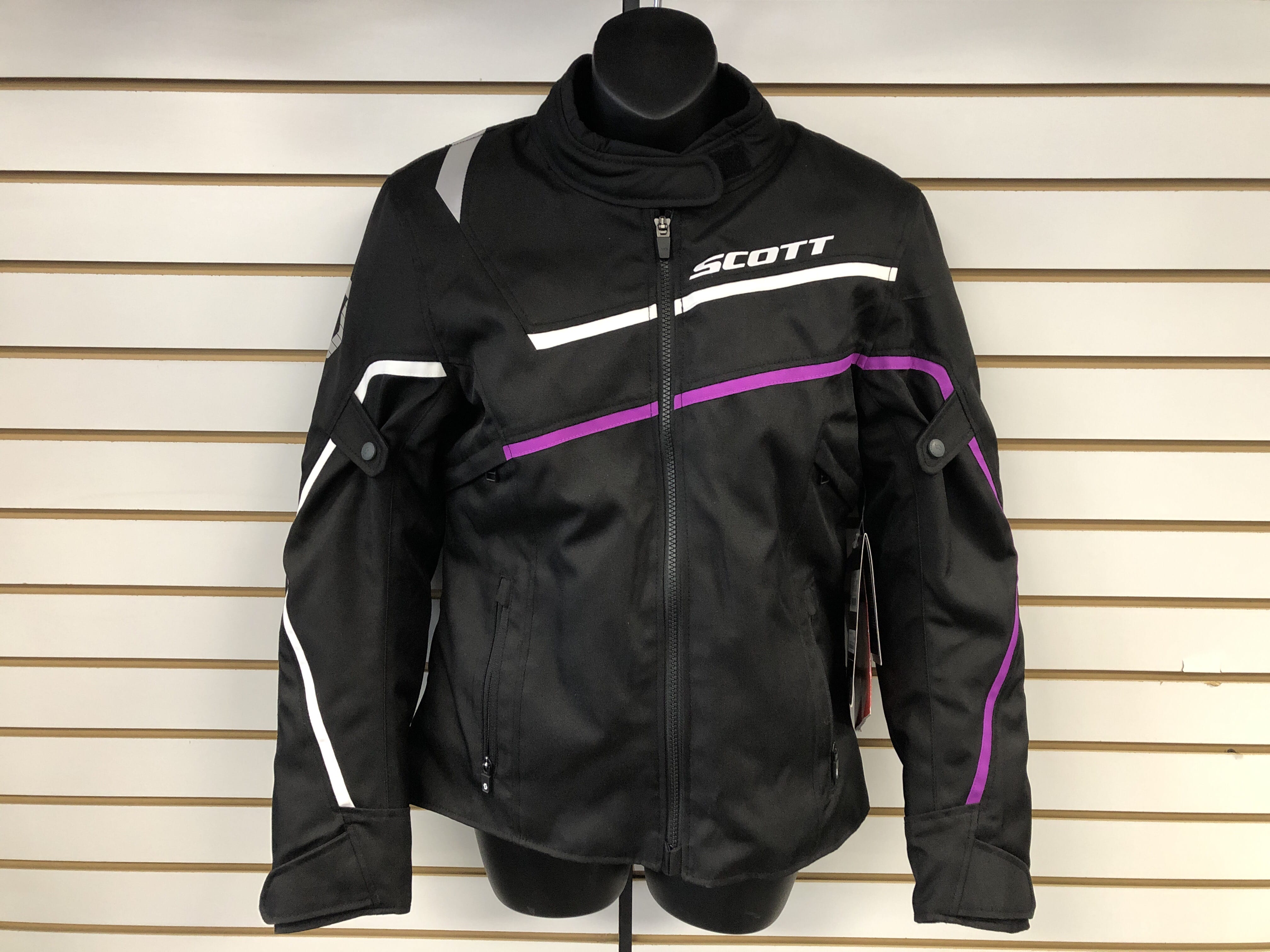 XVESTE SPORTR DP FEMME NOIR/MAUVE SM